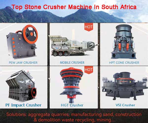 6 Types Of Stone Crusher Machine For Sale In South Africa
