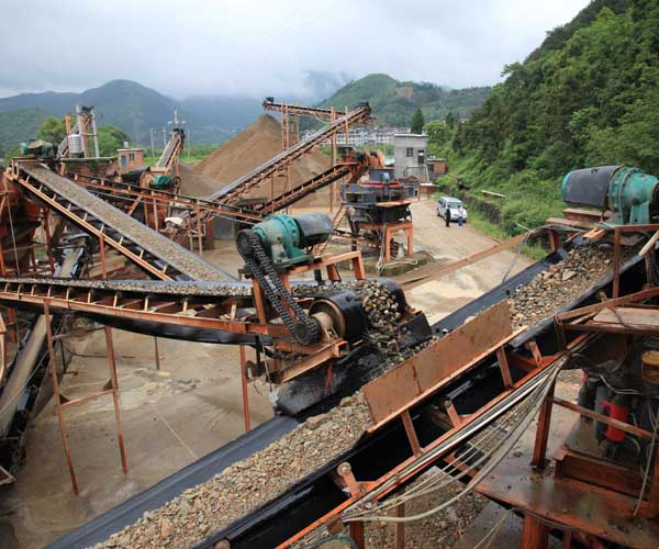 Belt Conveyor for Stone crusher line