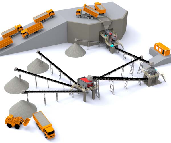  Components and Operation of a Small Granite Crushing Plant 