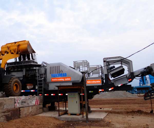 Convenience in Stone Crusher Plant