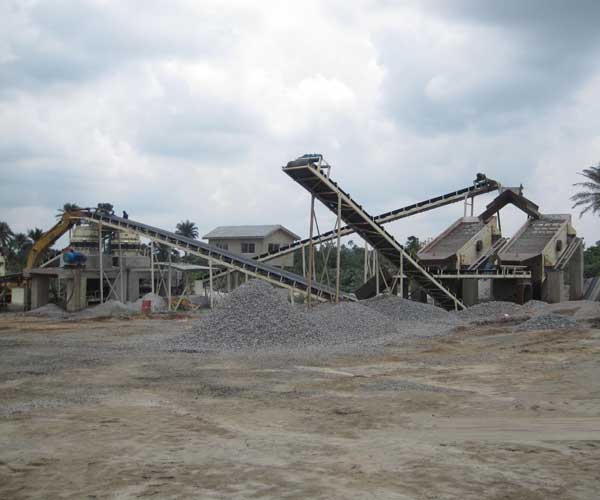  Granite Crushing Production Line