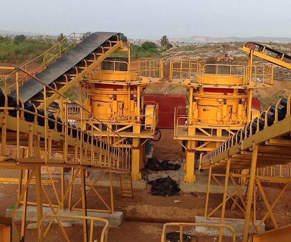 Saudi Arabia 360TPH Gold Ore Crushing Plant