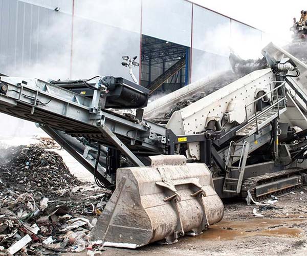 Mobile Crusher for Construction Waste