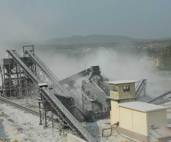 350-400TPH Granite Crushing Plant