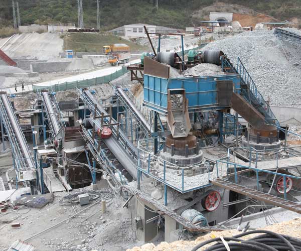 80-100TPH Granite Portable Crushing Plant