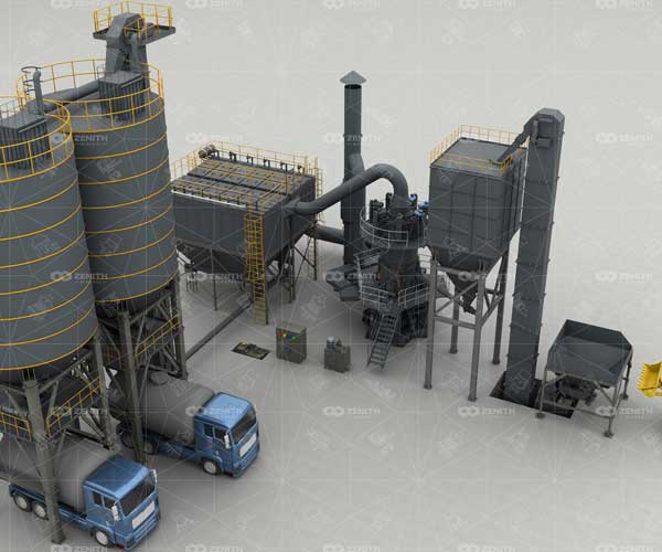 The Gypsum Powder Production Process