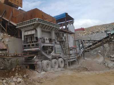 Russia 50TPH Dolomite Crushing Plant