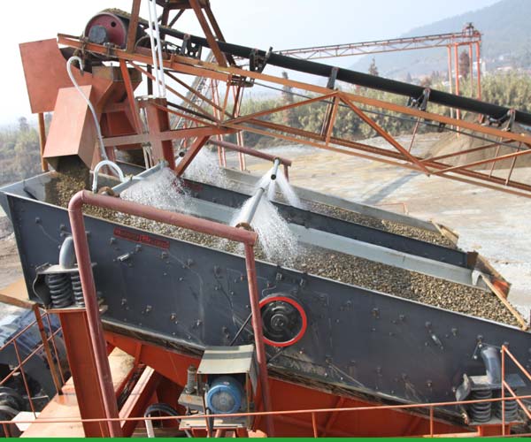 Sustainable Construction: River Sand Screening Machine