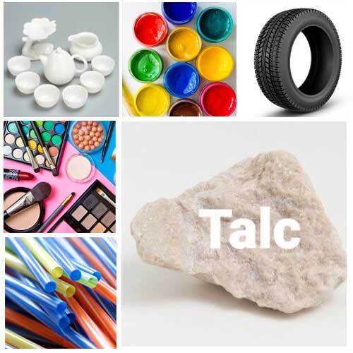 What is talc powder used for