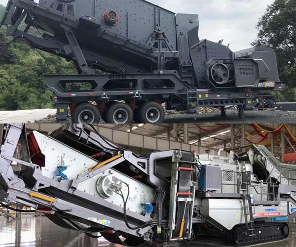 Wheeled Mobile Crusher vs. Tracked Mobile Crusher