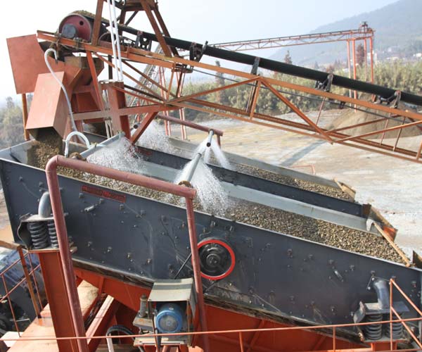 Vibrating Screen In Indonesia:For Rock Sizing And Separation
